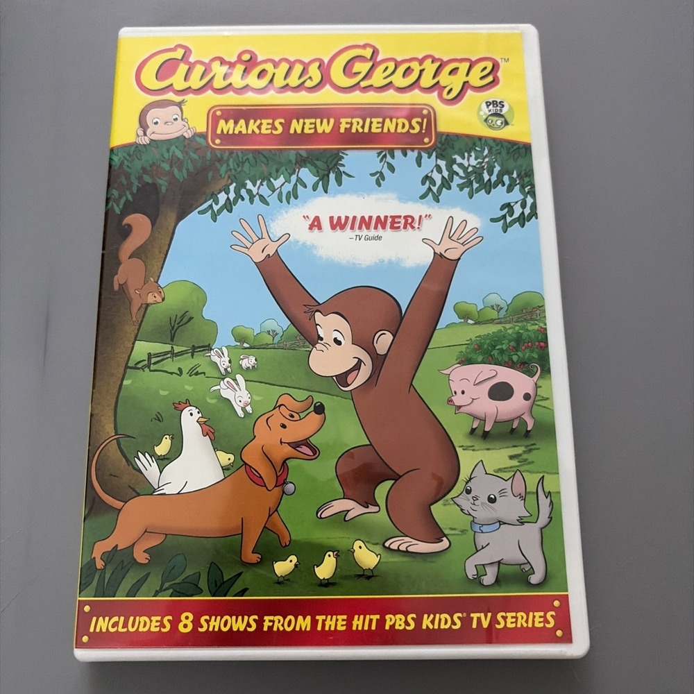 Curious George:‎ Makes Friends! DVD